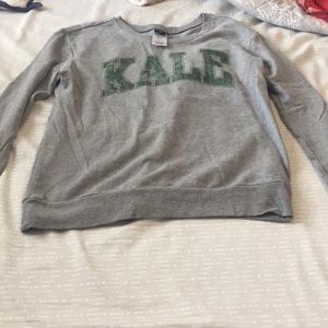 Grey KALE long sleeve Size XS